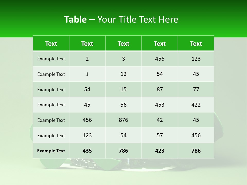 A Glass Of Beer With A Shamrock Next To It PowerPoint Template