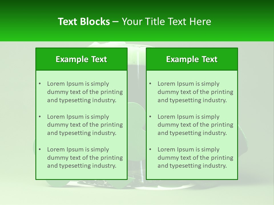 A Glass Of Beer With A Shamrock Next To It PowerPoint Template