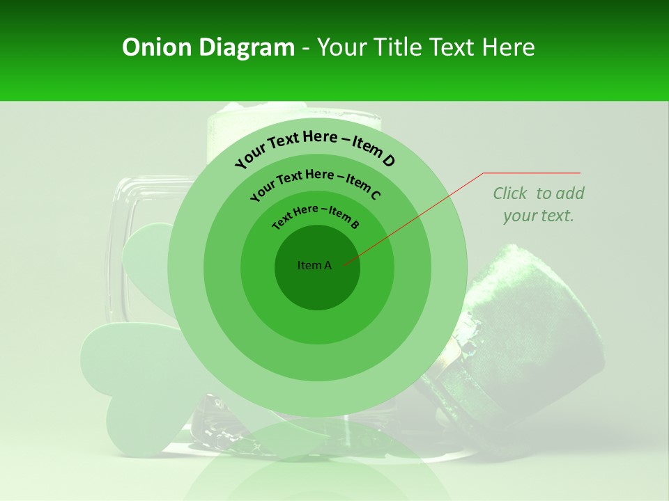 A Glass Of Beer With A Shamrock Next To It PowerPoint Template