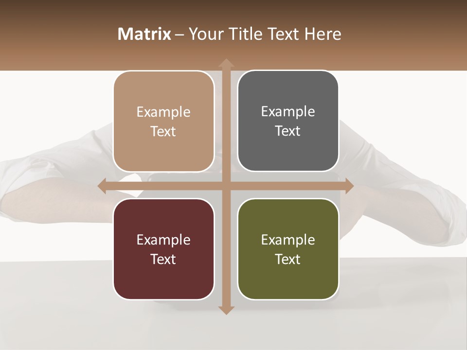 A Man Sitting In Front Of A Laptop Computer PowerPoint Template