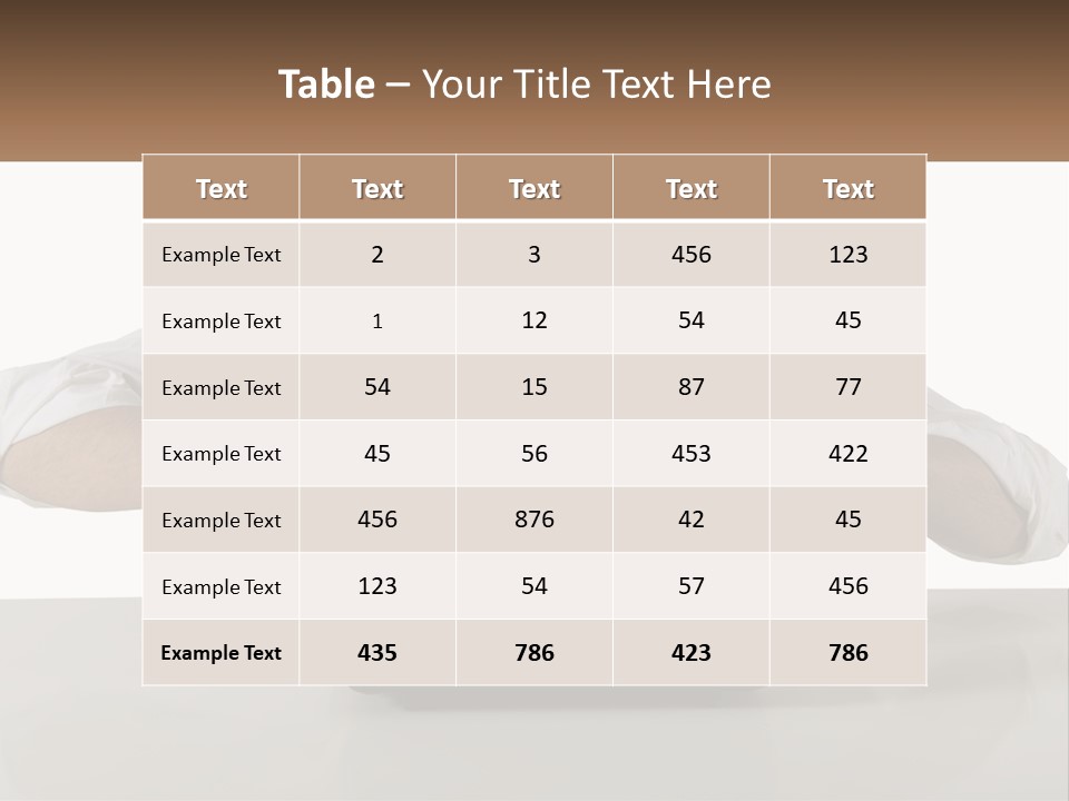 A Man Sitting In Front Of A Laptop Computer PowerPoint Template