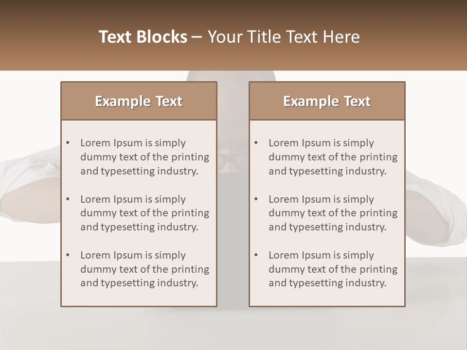 A Man Sitting In Front Of A Laptop Computer PowerPoint Template