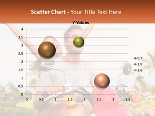 A Man And A Woman Riding On A Motorcycle PowerPoint Template