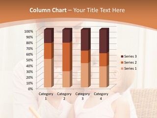 A Woman Feeding A Baby With A Spoon PowerPoint Template