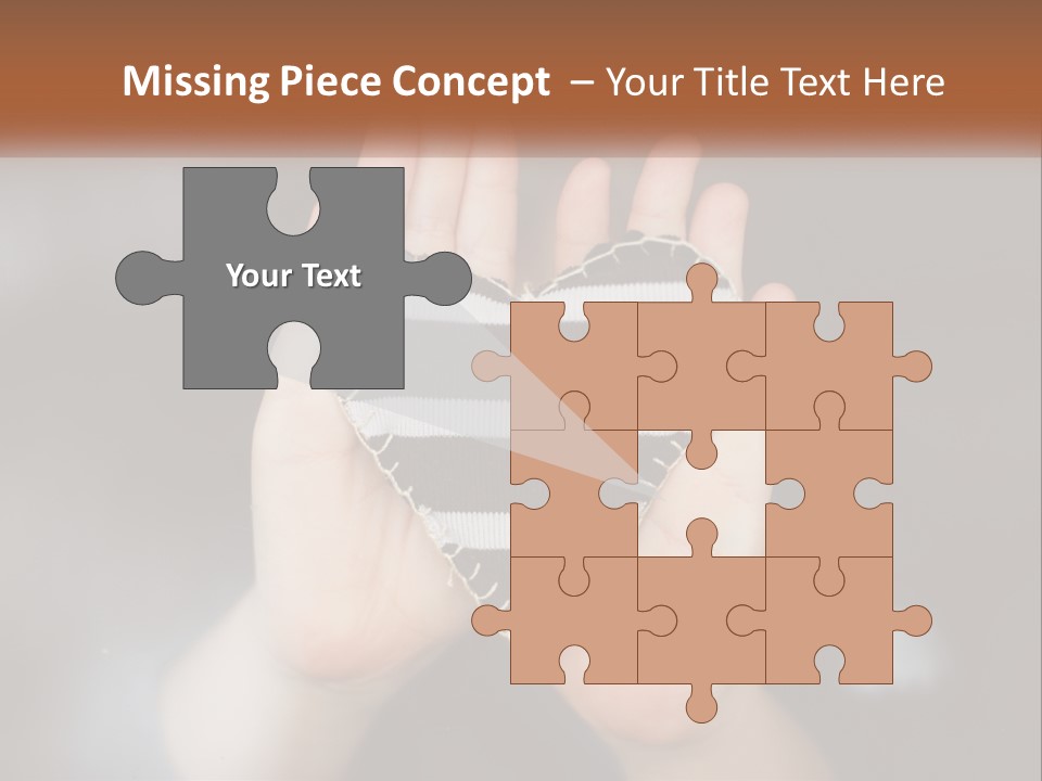 A Person Holding A Heart Shaped Object In Their Hands PowerPoint Template