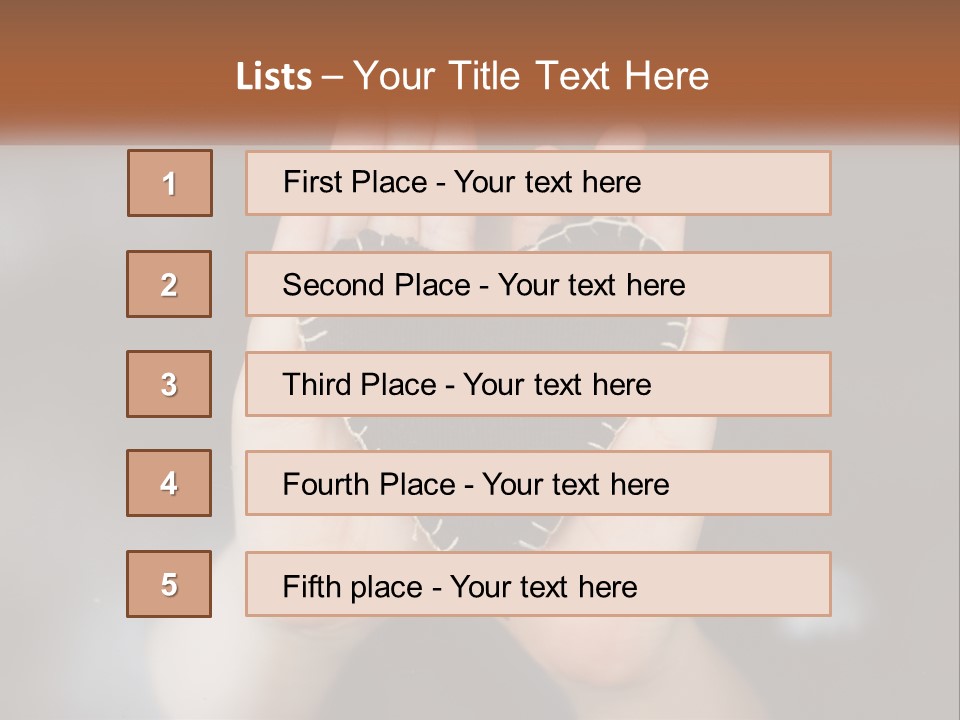 A Person Holding A Heart Shaped Object In Their Hands PowerPoint Template