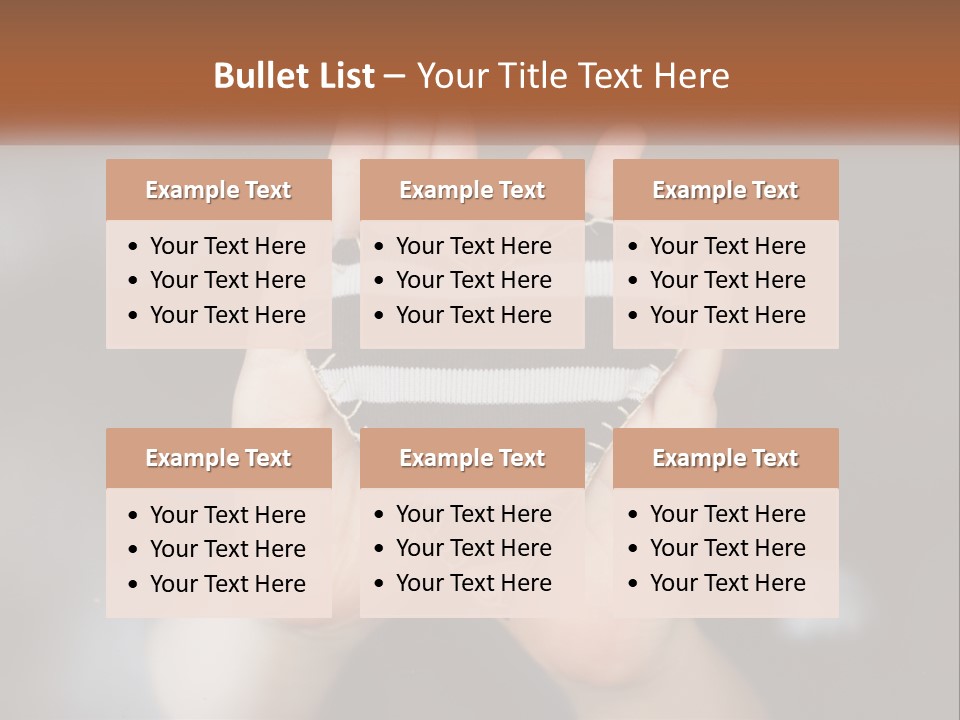 A Person Holding A Heart Shaped Object In Their Hands PowerPoint Template