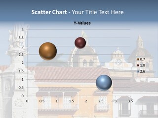 A Statue Of Jesus On Top Of A Building PowerPoint Template