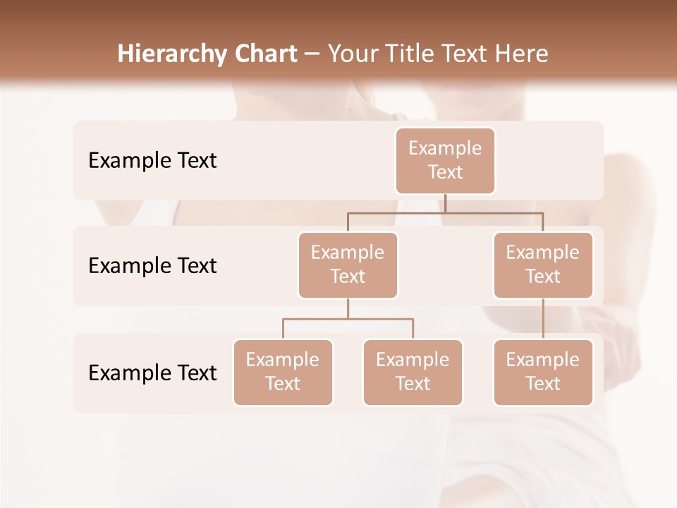A Woman In A White Tank Top Is Doing Yoga PowerPoint Template