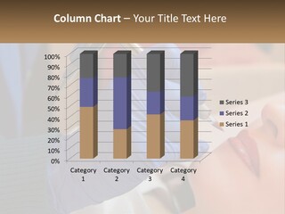 A Woman Getting Her Teeth Examined By A Dentist PowerPoint Template
