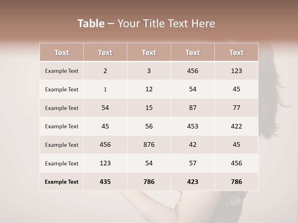 A Girl Holding A Heart With A Knife In Her Hand PowerPoint Template