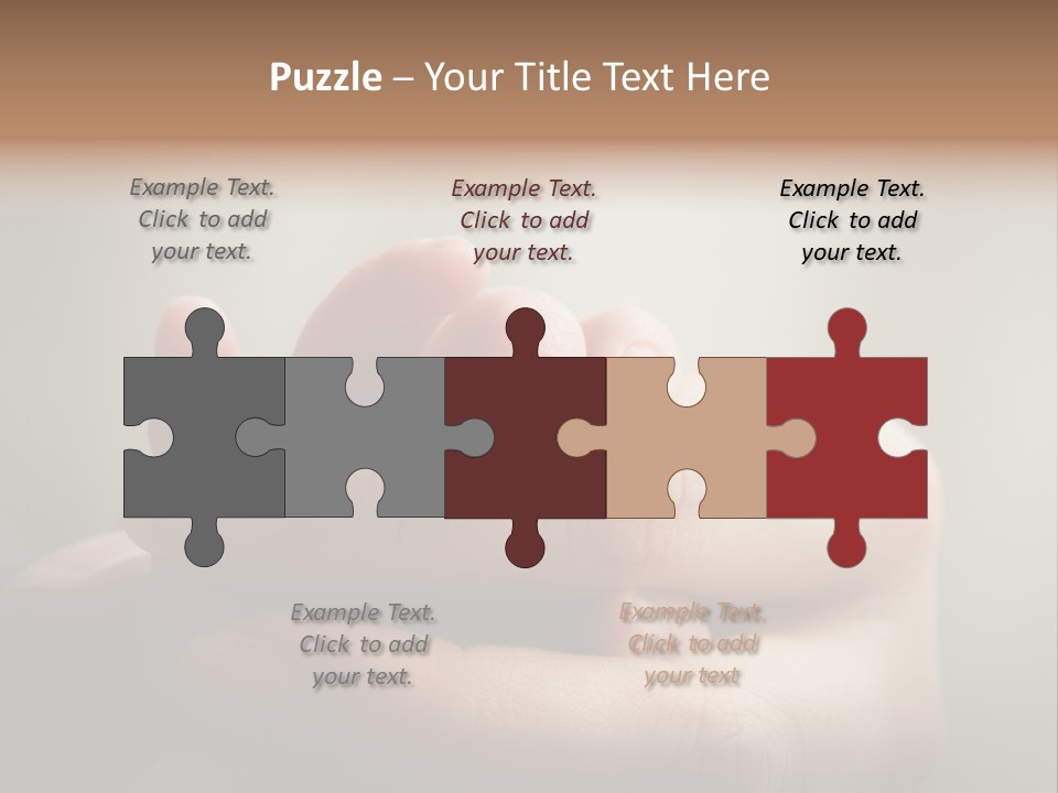 A Person Holding A Baby's Hand With The Words Name Of Presentation On It PowerPoint Template