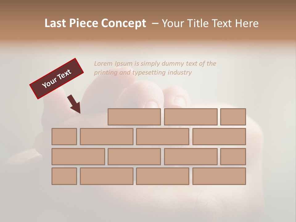 A Person Holding A Baby's Hand With The Words Name Of Presentation On It PowerPoint Template