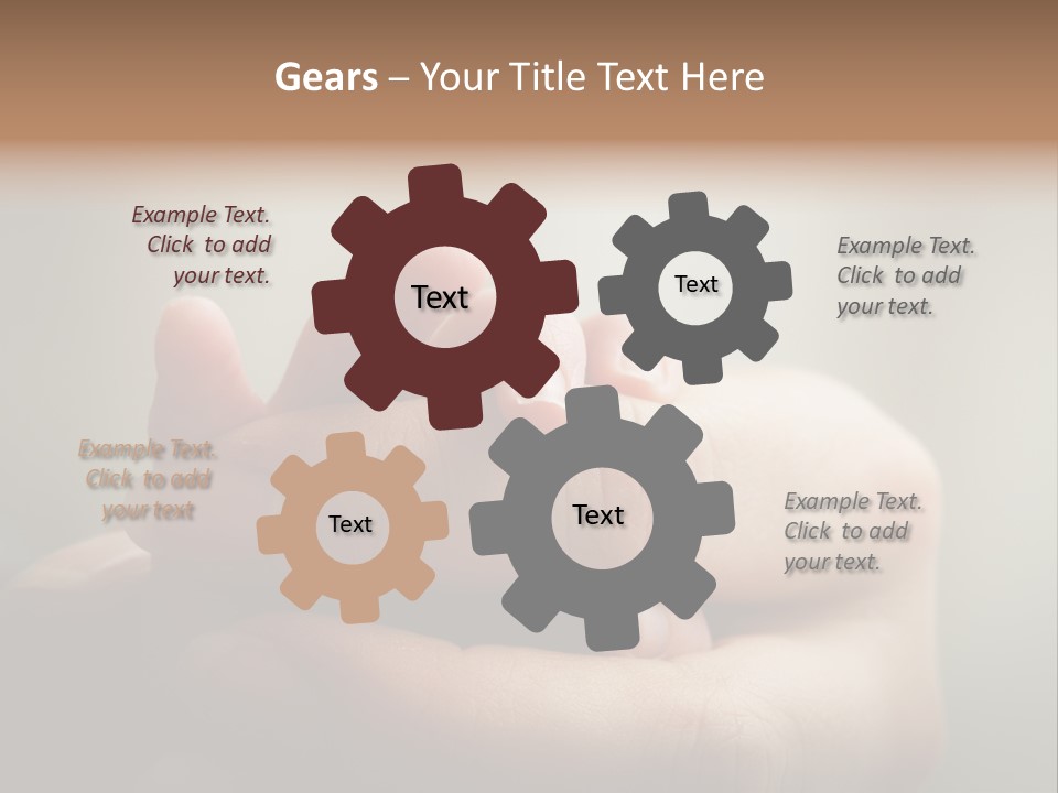 A Person Holding A Baby's Hand With The Words Name Of Presentation On It PowerPoint Template