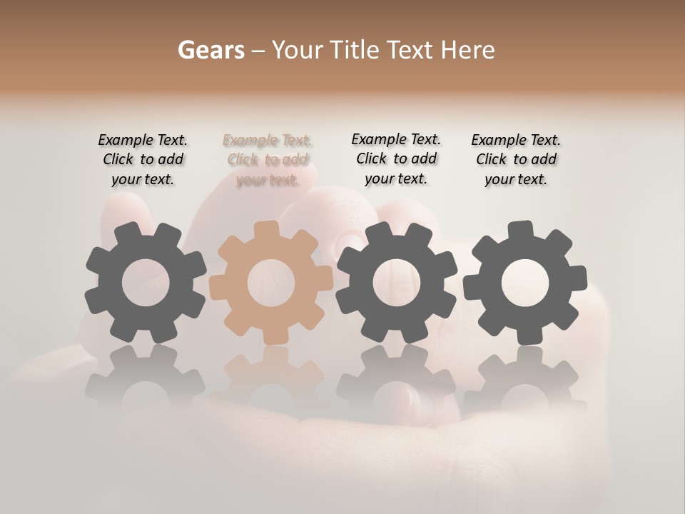 A Person Holding A Baby's Hand With The Words Name Of Presentation On It PowerPoint Template