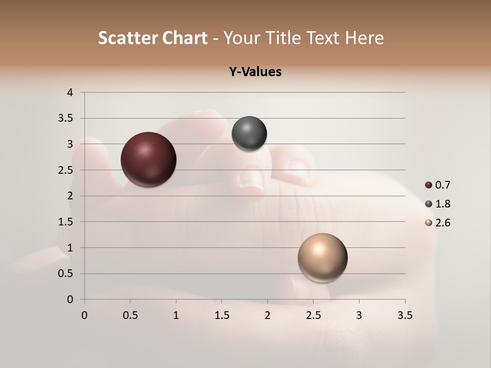 A Person Holding A Baby's Hand With The Words Name Of Presentation On It PowerPoint Template