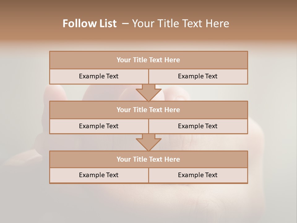 A Person Holding A Baby's Hand With The Words Name Of Presentation On It PowerPoint Template