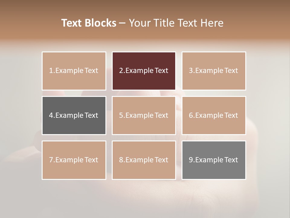 A Person Holding A Baby's Hand With The Words Name Of Presentation On It PowerPoint Template