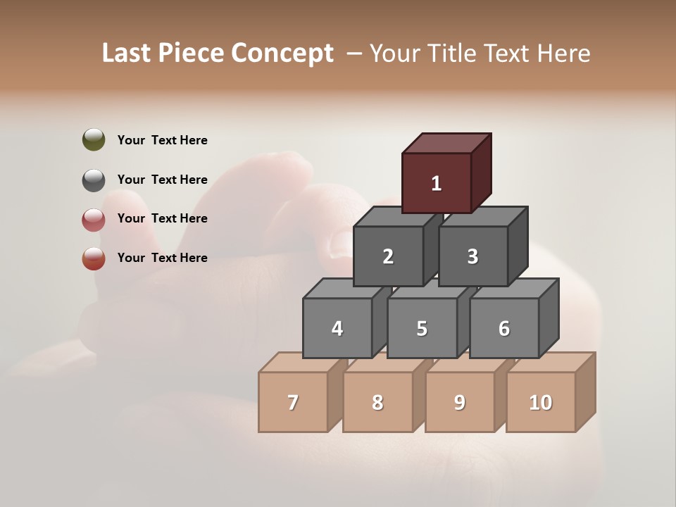 A Person Holding A Baby's Hand With The Words Name Of Presentation On It PowerPoint Template