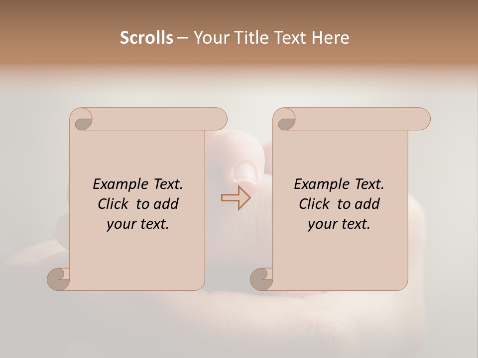 A Person Holding A Baby's Hand With The Words Name Of Presentation On It PowerPoint Template