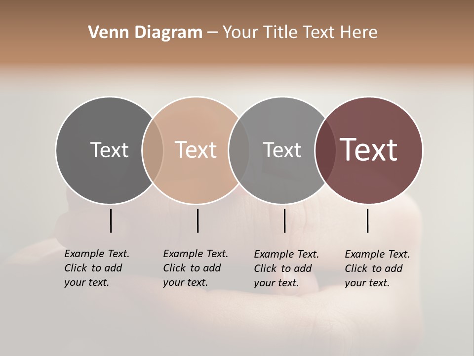 A Person Holding A Baby's Hand With The Words Name Of Presentation On It PowerPoint Template