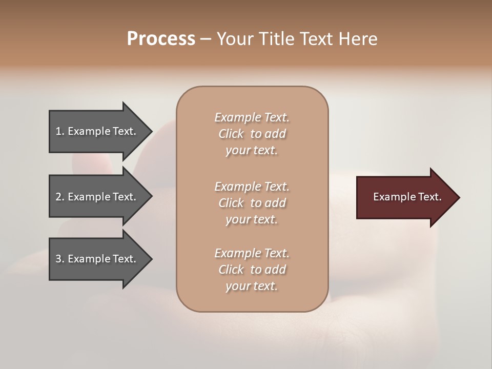 A Person Holding A Baby's Hand With The Words Name Of Presentation On It PowerPoint Template