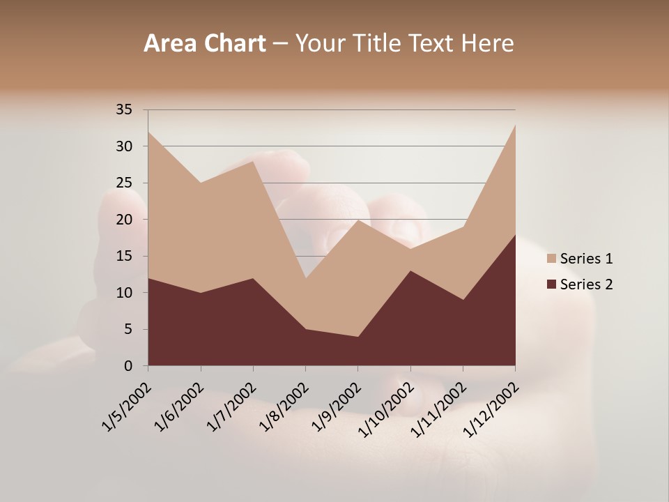 A Person Holding A Baby's Hand With The Words Name Of Presentation On It PowerPoint Template