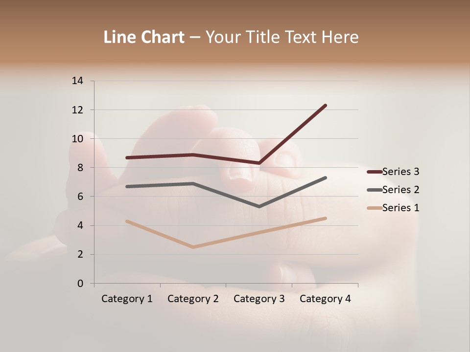 A Person Holding A Baby's Hand With The Words Name Of Presentation On It PowerPoint Template