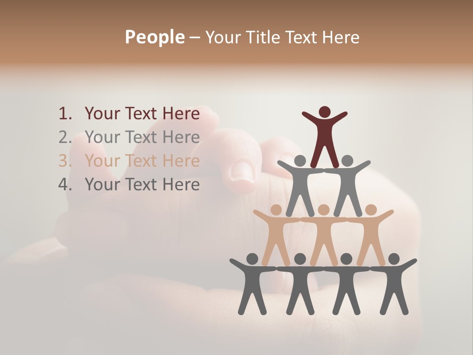 A Person Holding A Baby's Hand With The Words Name Of Presentation On It PowerPoint Template