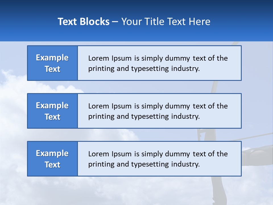 A Person Holding A Bow And Arrow In Front Of A Cloudy Sky PowerPoint Template
