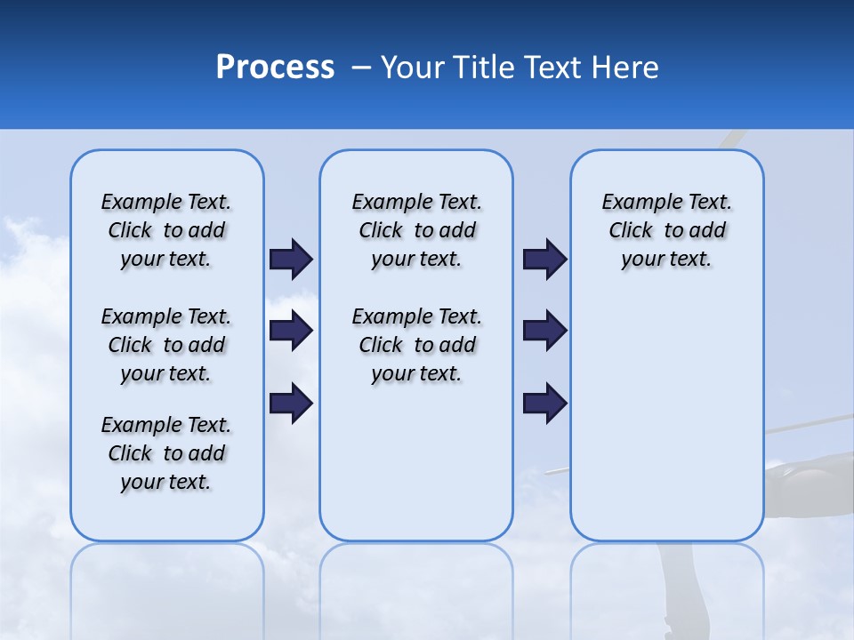 A Person Holding A Bow And Arrow In Front Of A Cloudy Sky PowerPoint Template