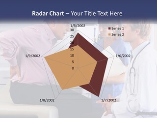 A Group Of Doctors Talking To Each Other PowerPoint Template
