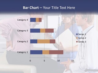 A Group Of Doctors Talking To Each Other PowerPoint Template