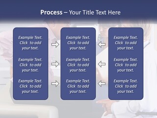 A Group Of Doctors Talking To Each Other PowerPoint Template