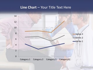 A Group Of Doctors Talking To Each Other PowerPoint Template