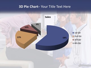 A Group Of Doctors Talking To Each Other PowerPoint Template