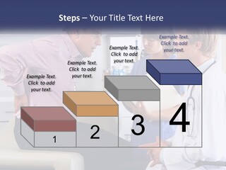 A Group Of Doctors Talking To Each Other PowerPoint Template