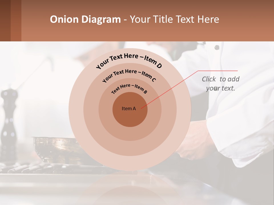 A Group Of Chefs Preparing Food In A Kitchen PowerPoint Template