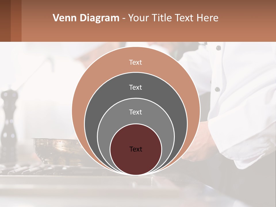 A Group Of Chefs Preparing Food In A Kitchen PowerPoint Template