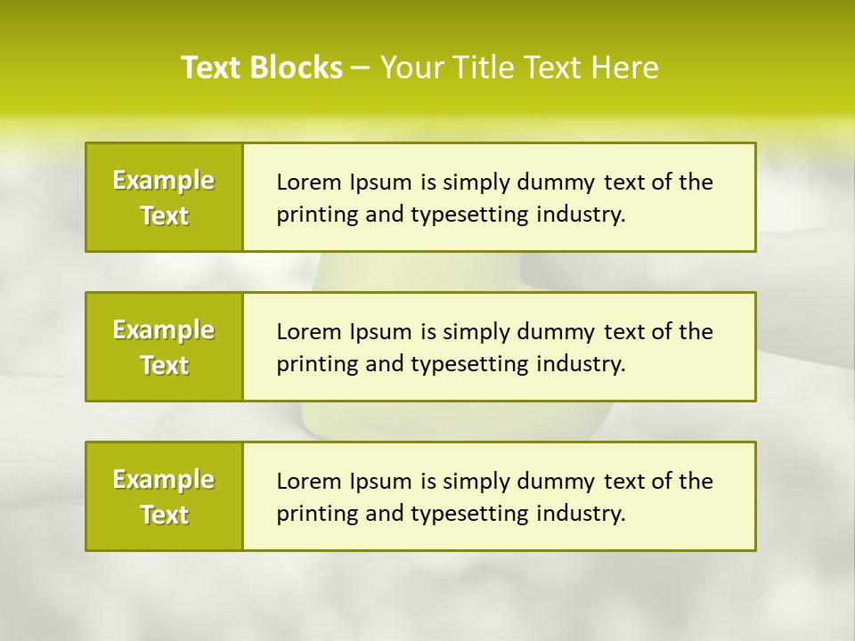 Two Hands Holding A Green Heart Powerpoint Template PowerPoint Template