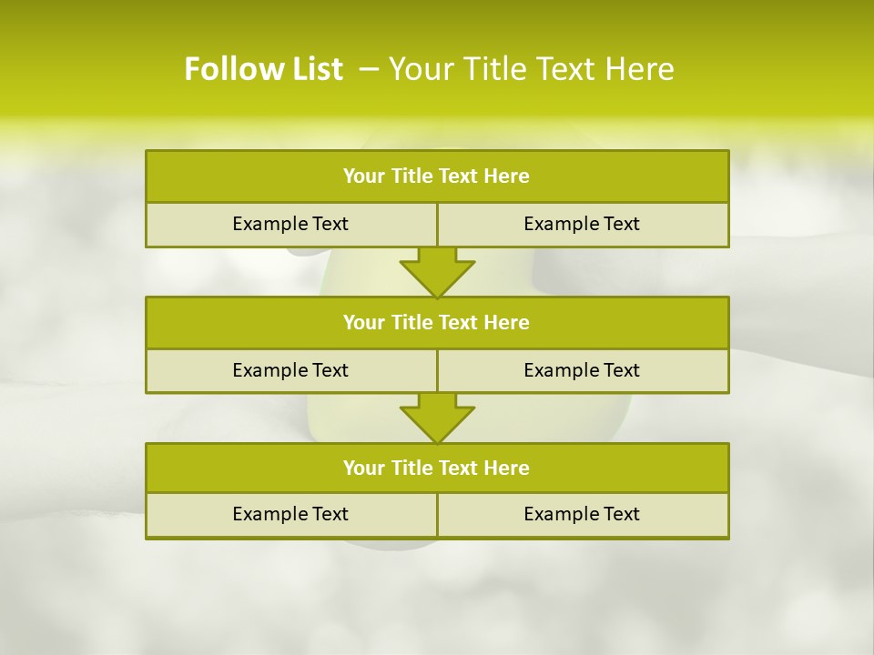 Two Hands Holding A Green Heart Powerpoint Template PowerPoint Template