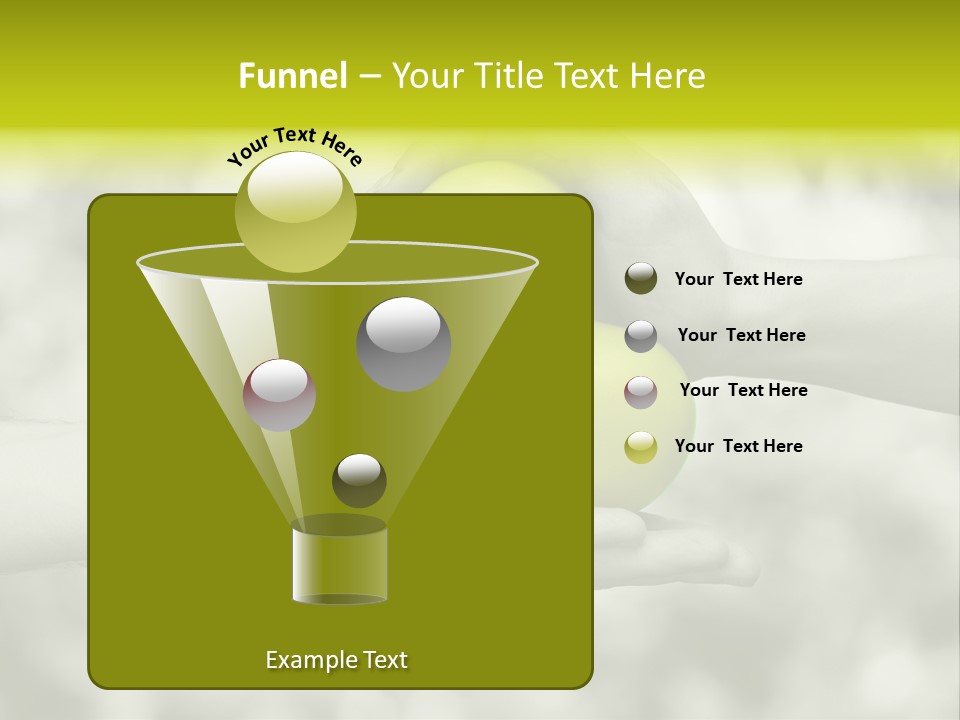 Two Hands Holding A Green Heart Powerpoint Template PowerPoint Template