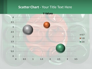A Green And Red Object With A Red Circle On It PowerPoint Template
