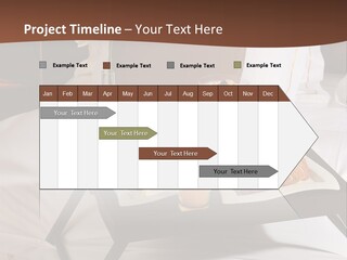 A Bed With A Tray Of Food On Top Of It PowerPoint Template