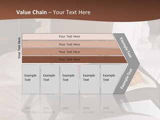 A Bed With A Tray Of Food On Top Of It PowerPoint Template