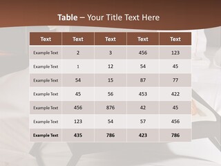 A Bed With A Tray Of Food On Top Of It PowerPoint Template