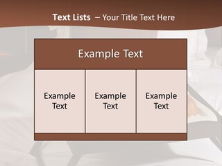 A Bed With A Tray Of Food On Top Of It PowerPoint Template