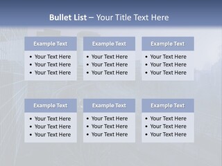 A Powerpoint Presentation With A Cityscape In The Background PowerPoint Template