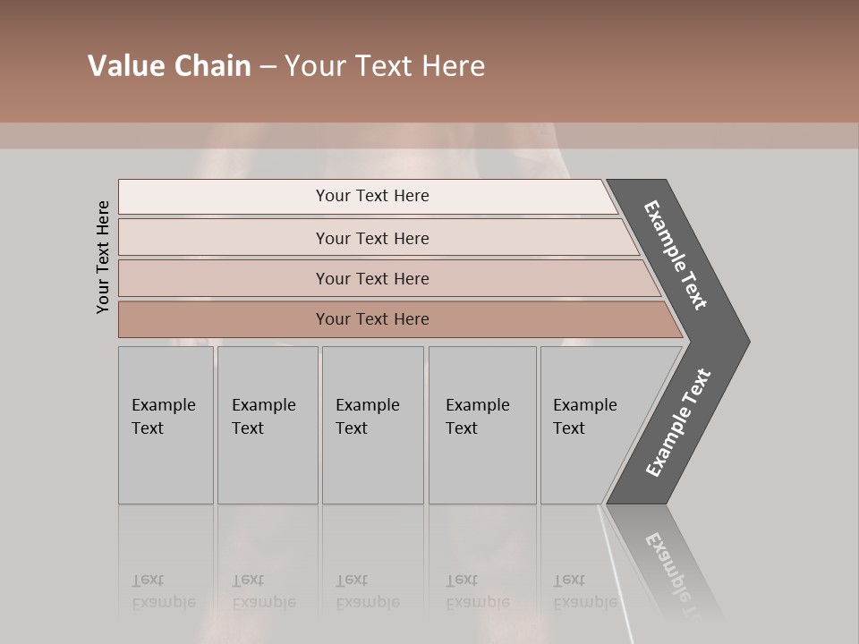 A Man With A Knife In His Hand Is Posing For A Picture PowerPoint Template