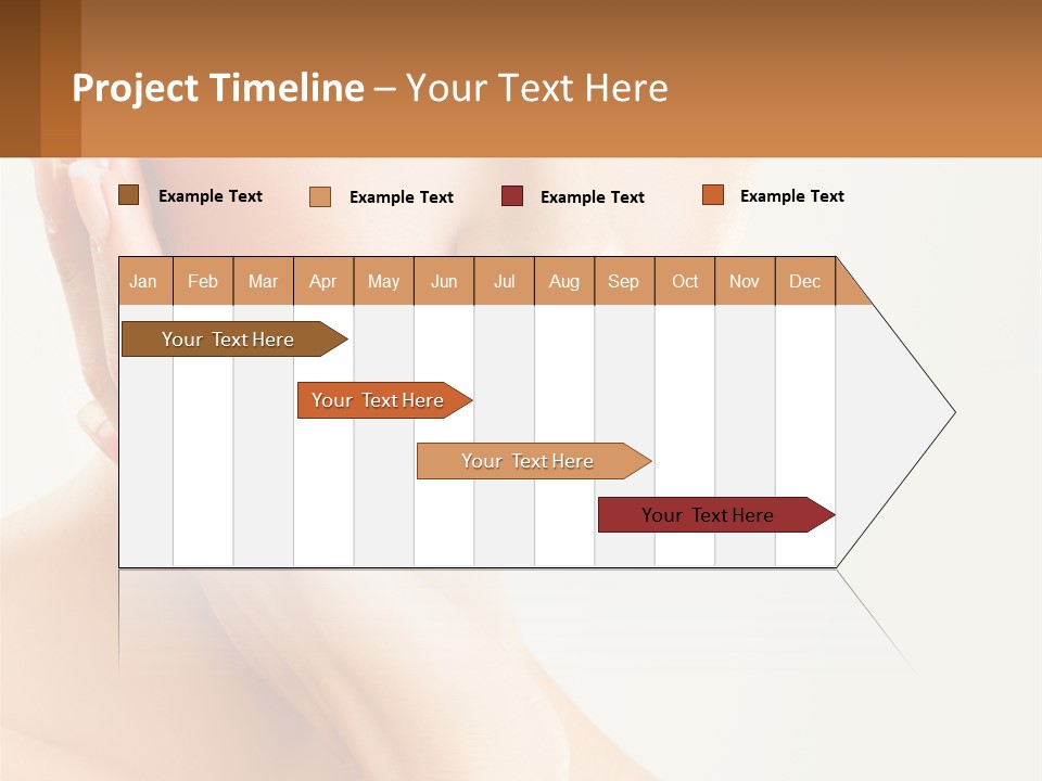 A Woman With A Hat On Her Head PowerPoint Template